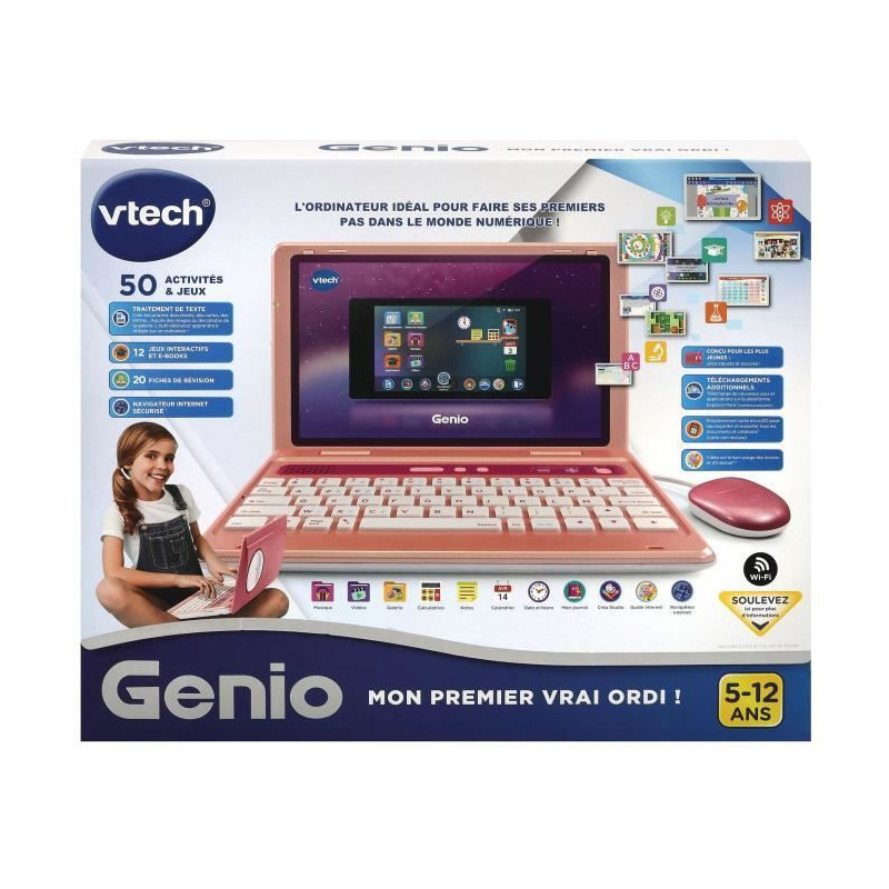 VTECH - Genio, My First Real Computer! - Pink
