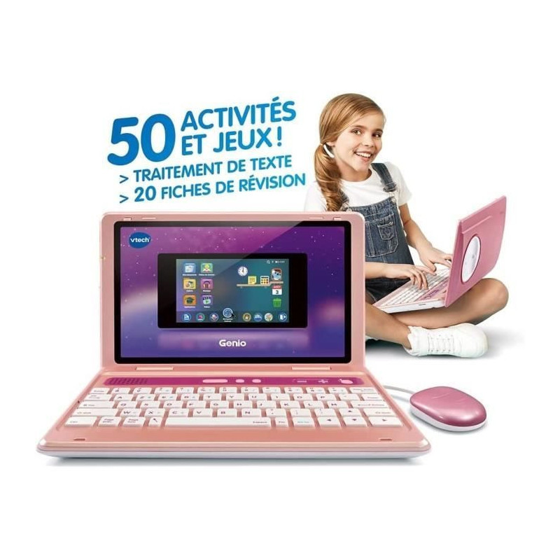 VTECH - Genio, My First Real Computer! - Pink