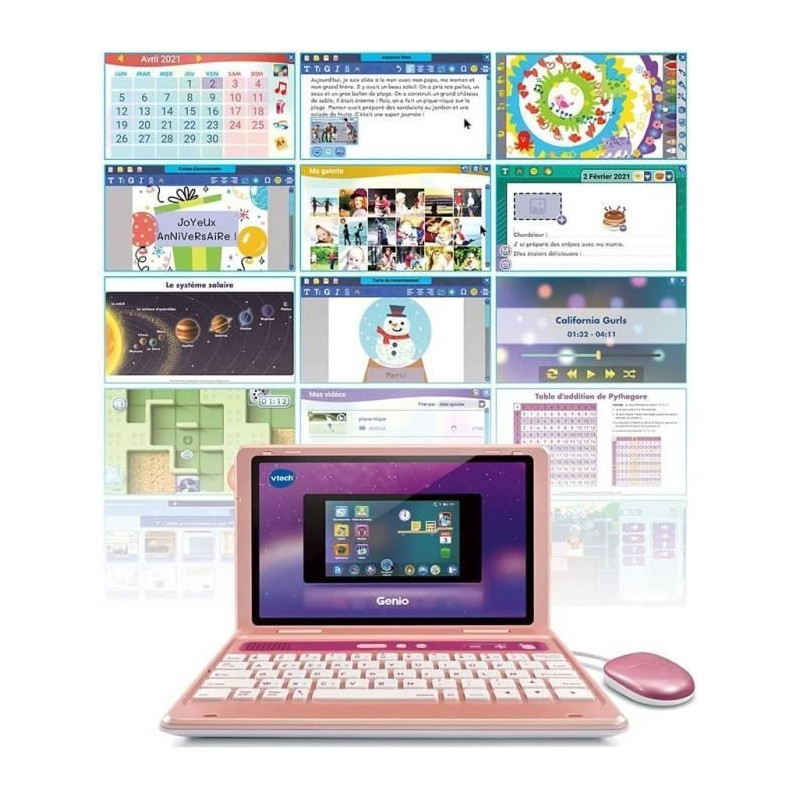 VTECH - Genio, My First Real Computer! - Pink