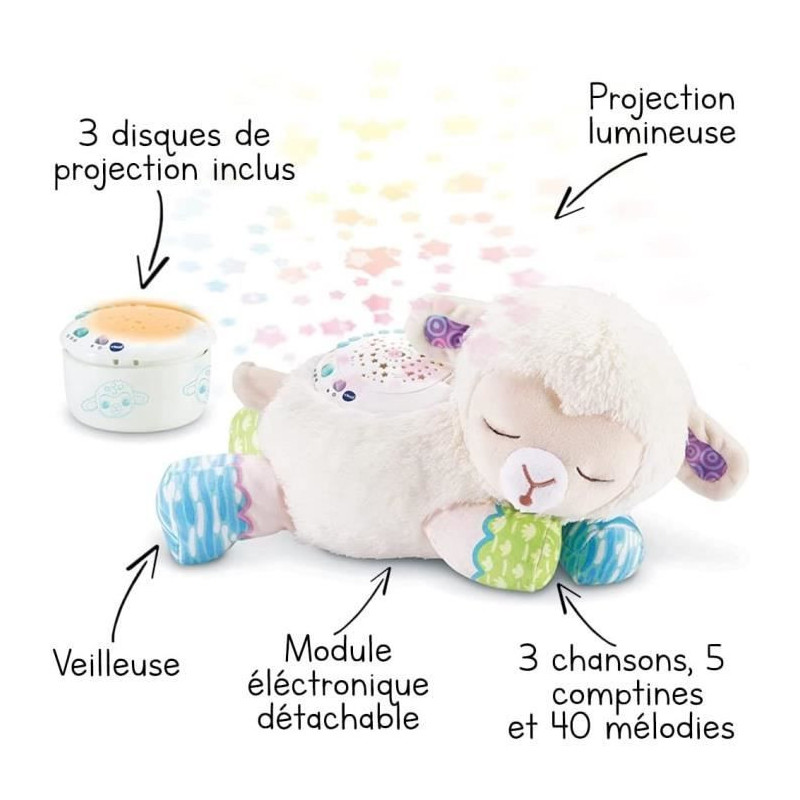 VTECH BABY - Manon, Lumi Mouton Starry Night 3 in 1