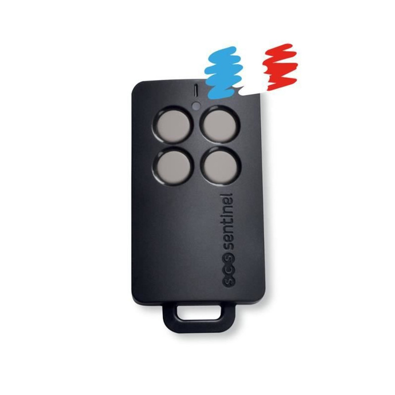 SCS Sentinel - 4 -channel gate remote control with COBEST CODE TURNING
