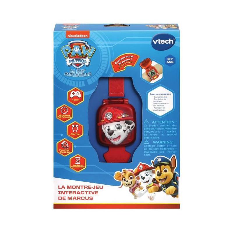 VTECH - PAW PATROL - Marcus' Interactive Game Watch