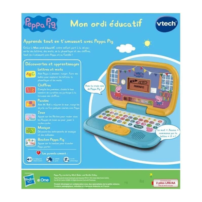 VTECH - PEPPA PIG - My Educational Computer