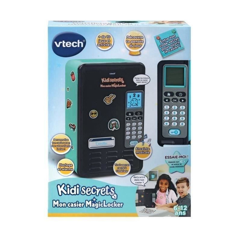 VTECH KIDISECRETS - MY MAGICLOCKER LOCKER (BLUE/BLACK)