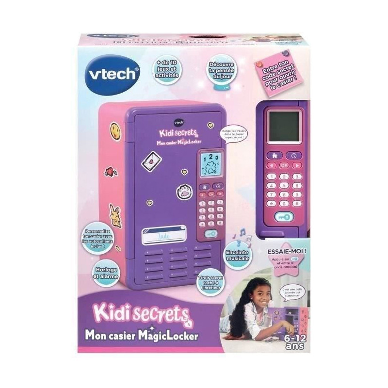 VTECH KIDISECRETS - MY MAGICLOCKER LOCKER (PINK)