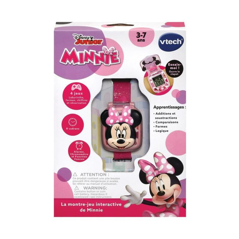 VTECH - MINNIE - Minnie's Interactive Game Watch