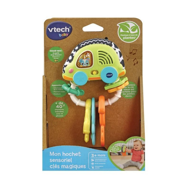 VTECH BABY - My sensory rattle Magic Keys (Bioplastic)