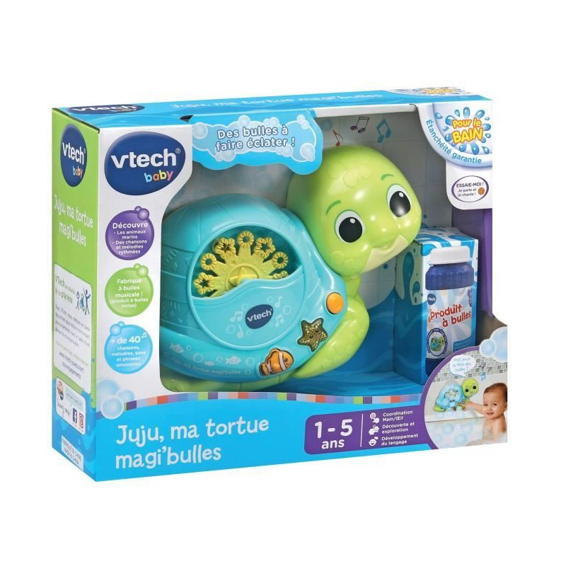 VTECH JUJU MY TURTLE MAGI BUBBLES