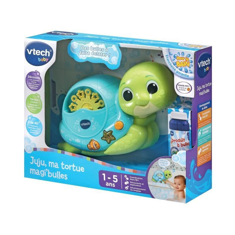 VTECH JUJU MY TURTLE MAGI BUBBLES
