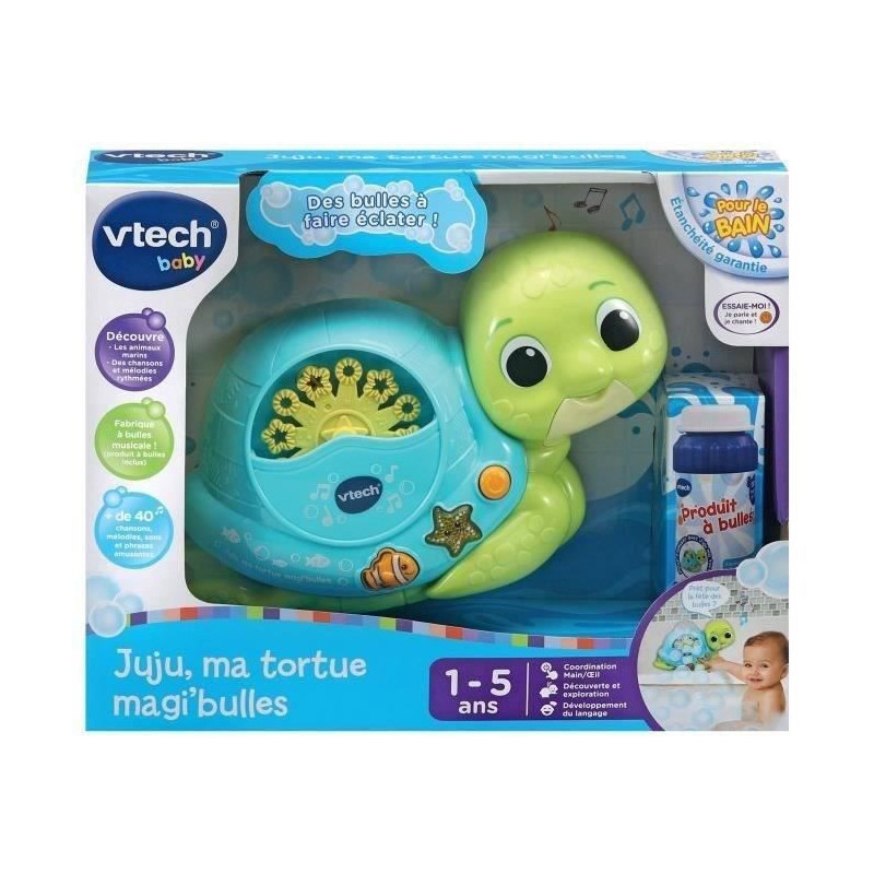 VTECH JUJU MY TURTLE MAGI BUBBLES