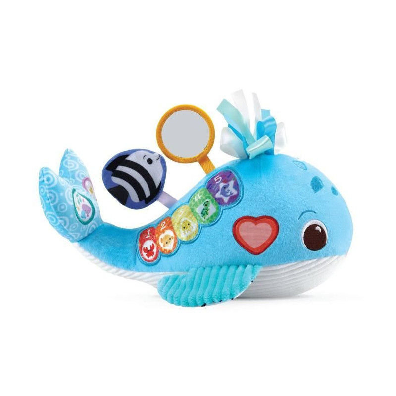 VTECH OCÉANE, MY MUSICAL WHALE (RECYCLED PLASTIC BOTTLES)