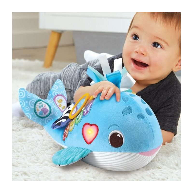VTECH OCÉANE, MY MUSICAL WHALE (RECYCLED PLASTIC BOTTLES)