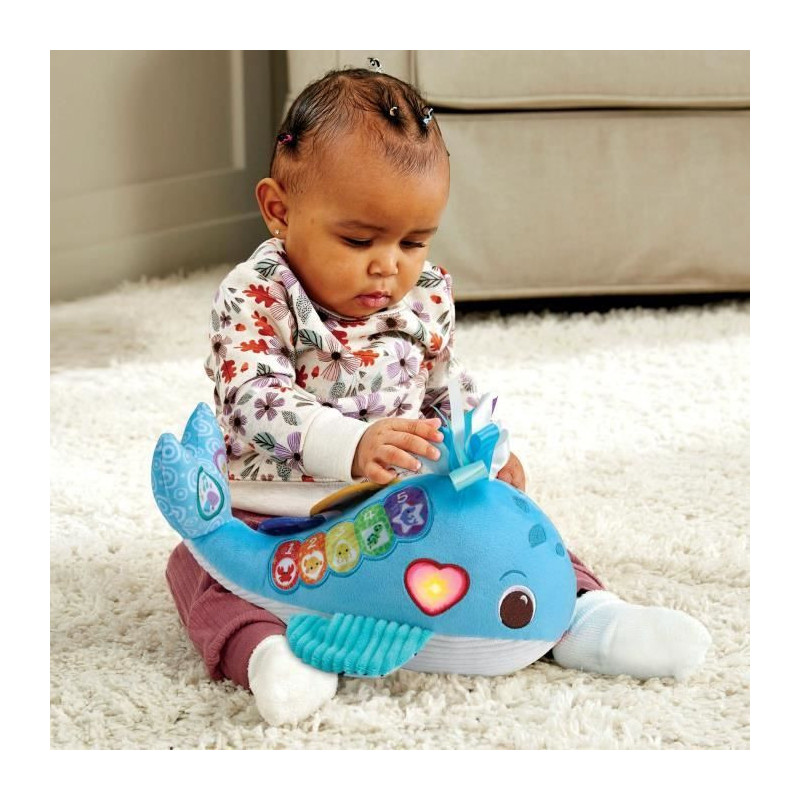 VTECH OCÉANE, MY MUSICAL WHALE (RECYCLED PLASTIC BOTTLES)