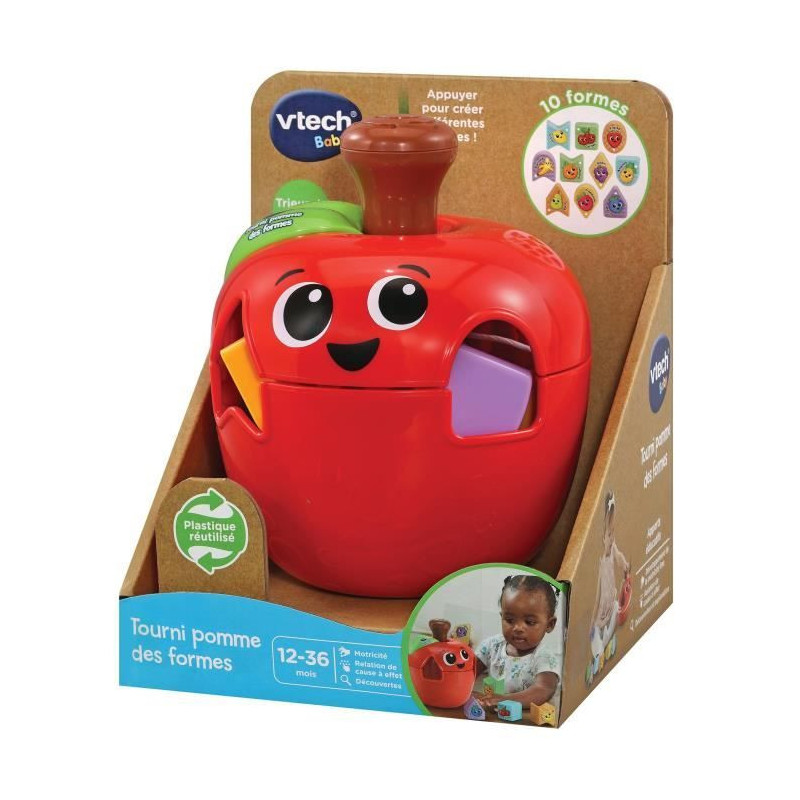 VTECH BABY - Tourni apple of shapes (reused plastic)