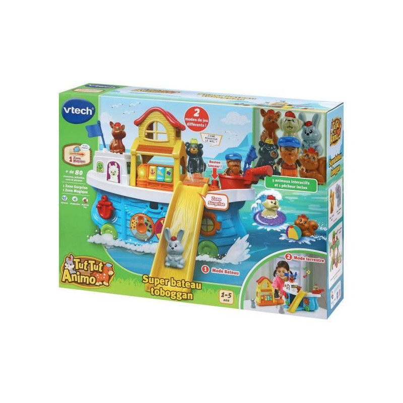 VTECH TUT TUT ANIMO - SUPER BOAT SLIDE
