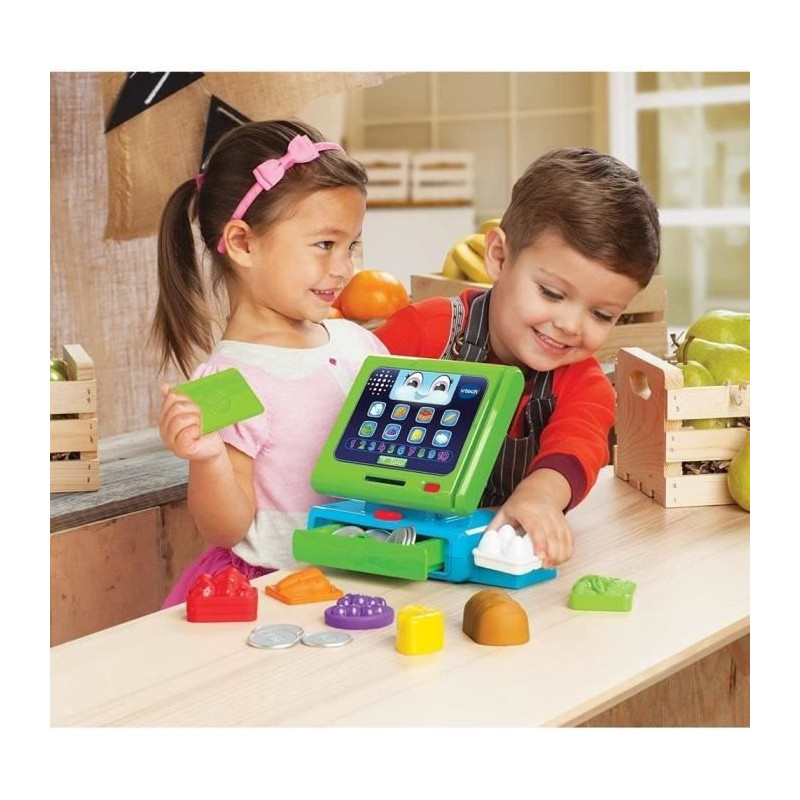 VTECH - 1,2,3 Imitate Me - Maxi Shopping Interactive Cash Register - C