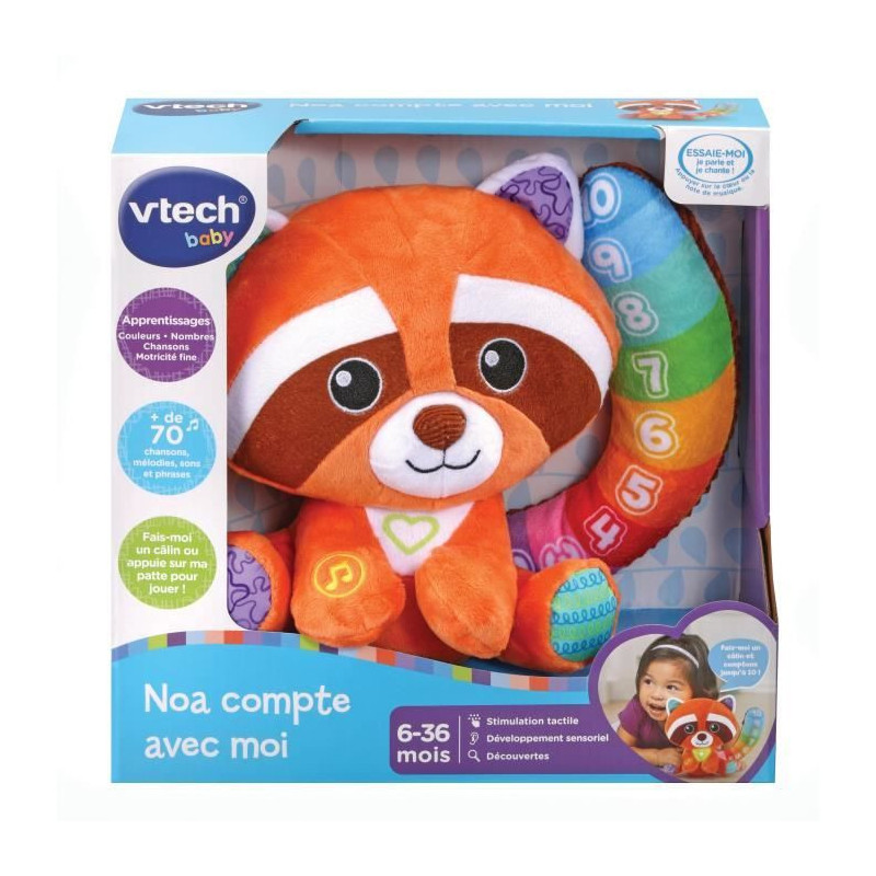 Vtech Baby - Plush Noa counts with me - 6 - 36 months