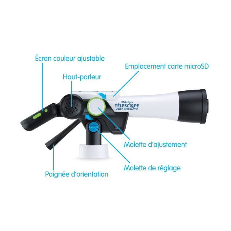 VTECH GENIUS XL - INTERACTIVE VIDEO TELESCOPE