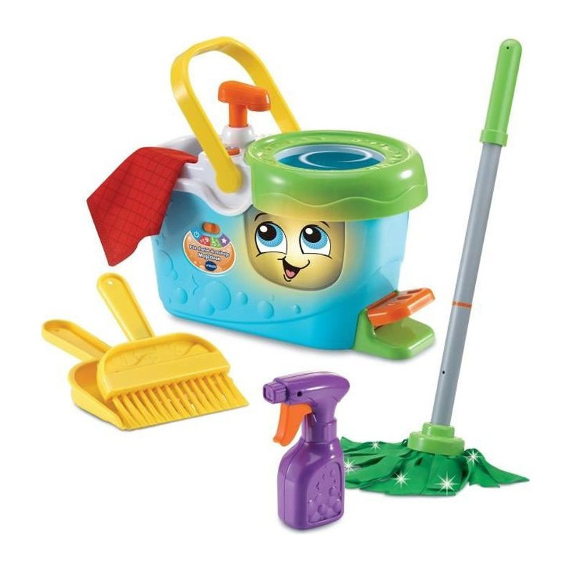 VTECH - 1,2,3 Imitate Me - Little Magi'clean Cleaning Trolley - Childr