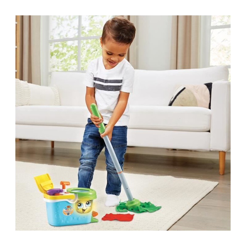 VTECH - 1,2,3 Imitate Me - Little Magi'clean Cleaning Trolley - Childr