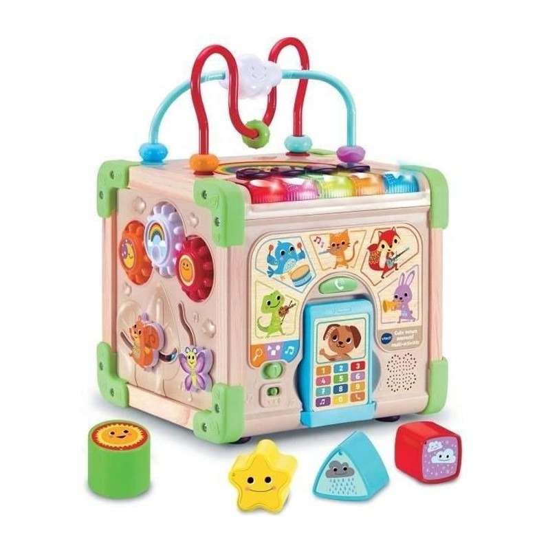 VTECH CUBE NATURE INTERACTIVE MULTIACTIVITY (TOY WITH FSC CERTIFIED WO