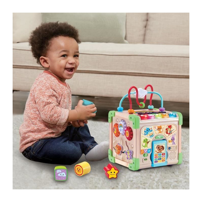 VTECH CUBE NATURE INTERACTIVE MULTIACTIVITY (TOY WITH FSC CERTIFIED WO