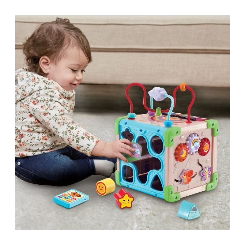 VTECH CUBE NATURE INTERACTIVE MULTIACTIVITY (TOY WITH FSC CERTIFIED WO