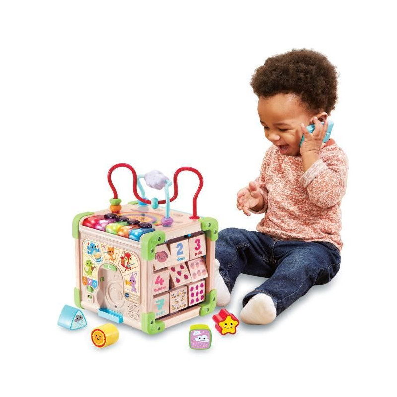 VTECH CUBE NATURE INTERACTIVE MULTIACTIVITY (TOY WITH FSC CERTIFIED WO