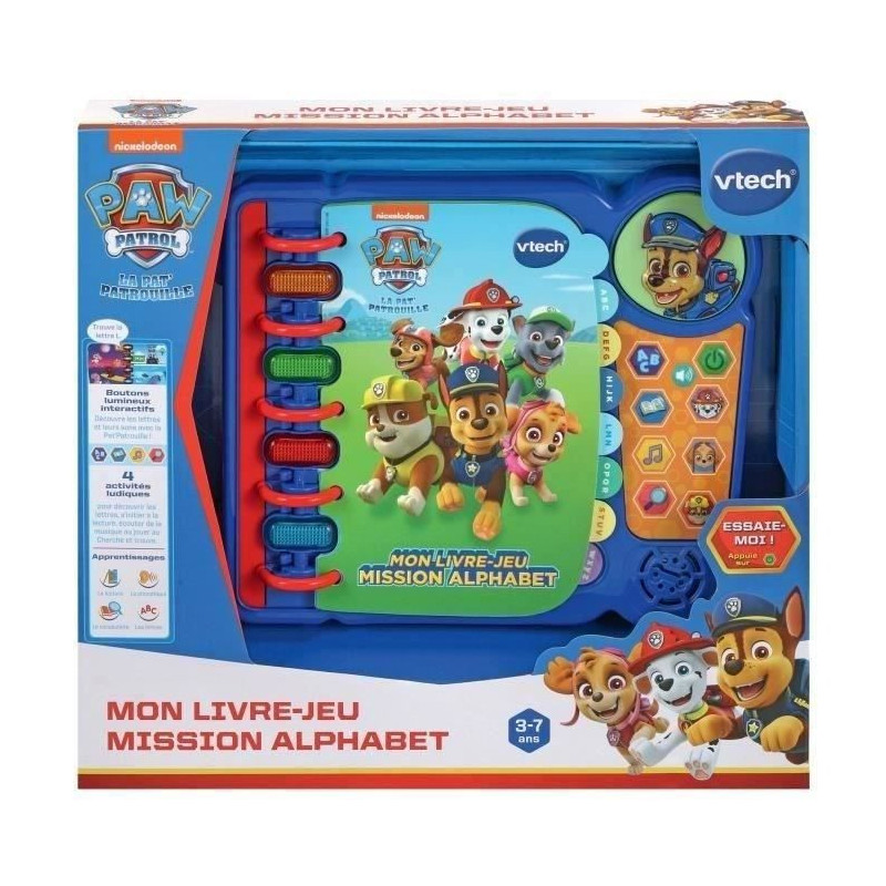 VTECH PAW PATROL - MY MISSION ALPHABET GAMEBOOK