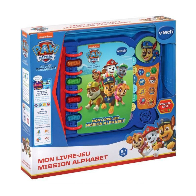 VTECH PAW PATROL - MY MISSION ALPHABET GAMEBOOK