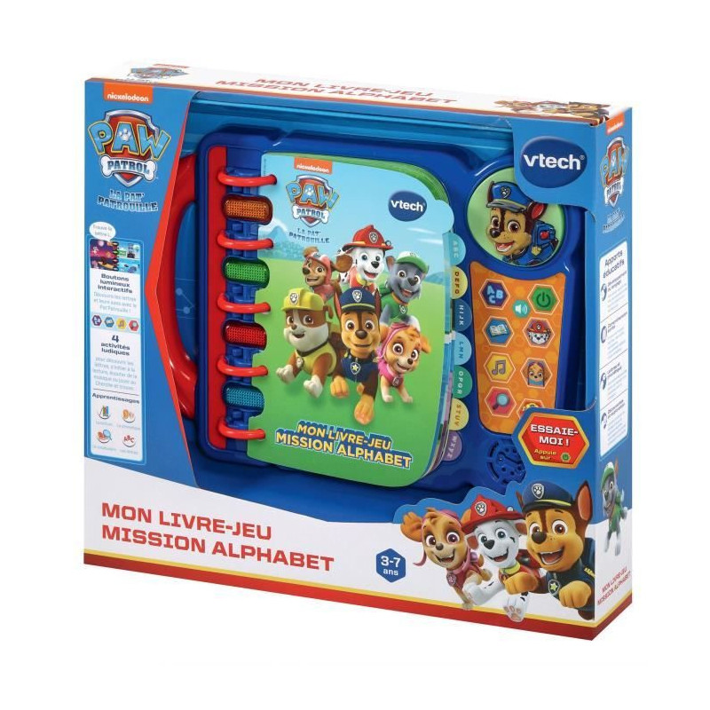 VTECH PAW PATROL - MY MISSION ALPHABET GAMEBOOK