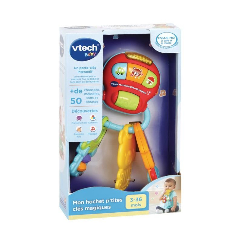 VTECH BABY - My Magic P'tites Key Rattle - Baby Rattle