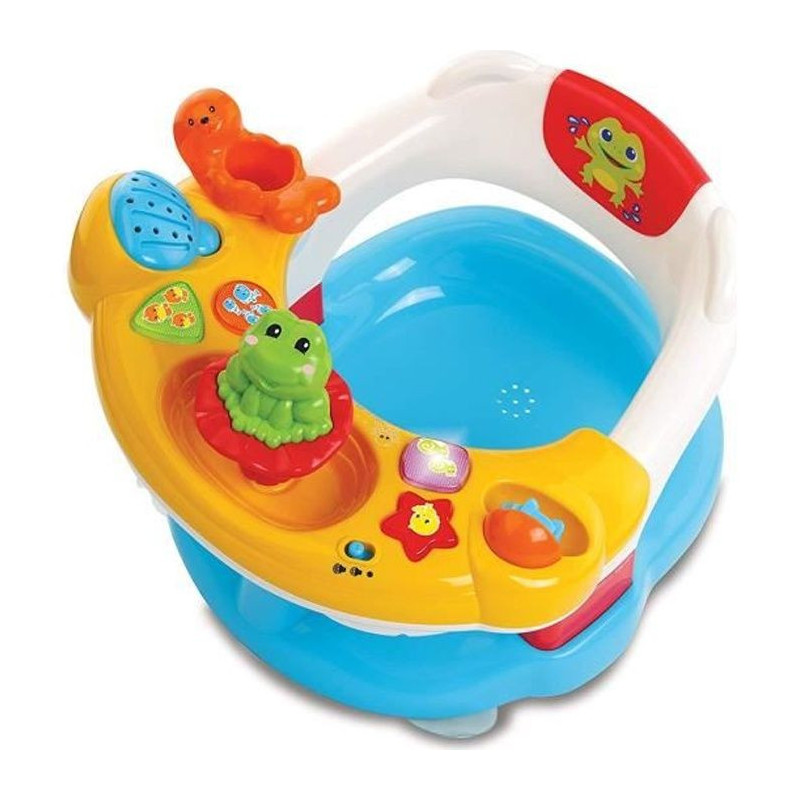 VTECH BABY - Super 2 in 1 Interactive Bath Seat - Bath Toy