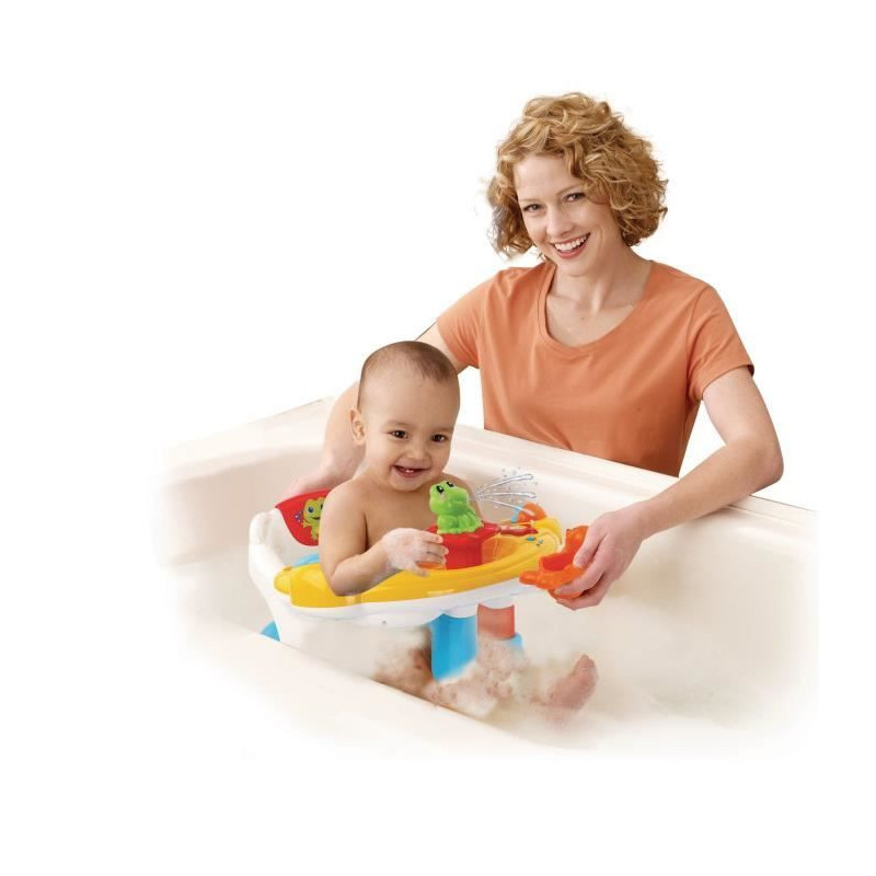 VTECH BABY - Super 2 in 1 Interactive Bath Seat - Bath Toy