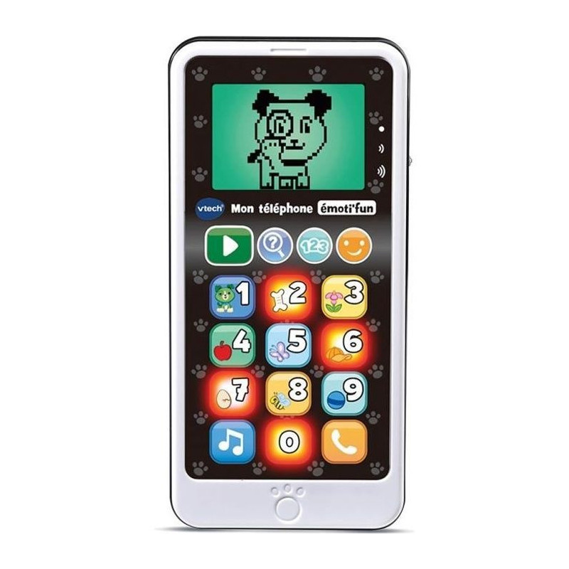 VTECH - Child Imitation Toy - My Emoti'fun Black & White Phone