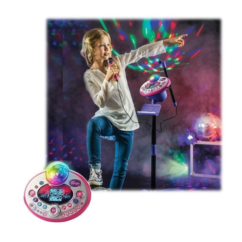VTECH - Kidi Superstar Lightshow Pink - Microphone Karaoke
