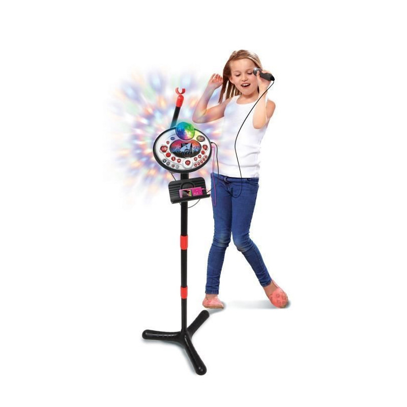 VTECH - Kidi Superstar Lightshow Black - Mic Karaoke