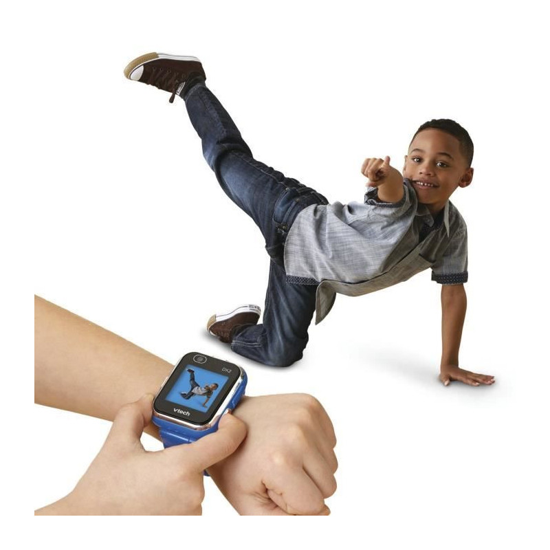 VTECH - Kidizoom Smartwatch Connect DX2 Blue - Watch Photos and Videos