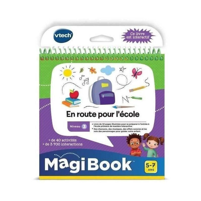 VTECH - Magibook Interactive Book - On The Way To School