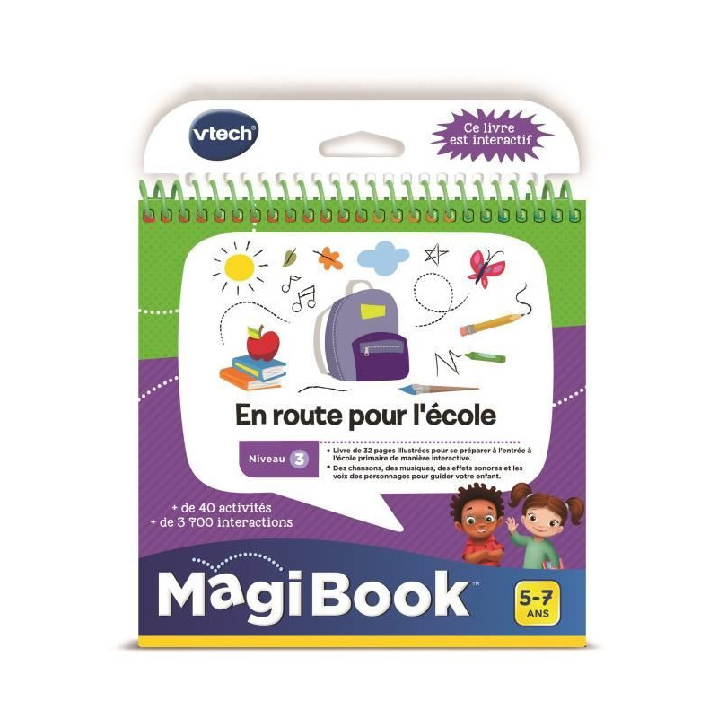 VTECH - Magibook Interactive Book - On The Way To School