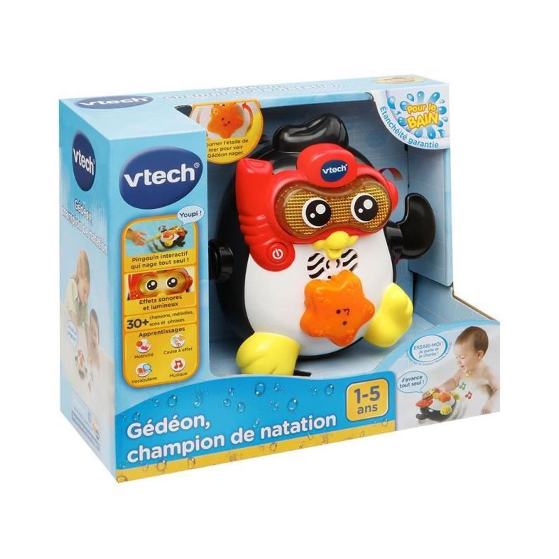 VTECH BABY - Bath Toy - Gédéon, swimming champion