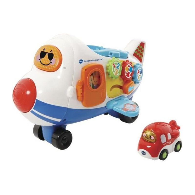 TUT TUT BOLIDES My Super Cargo Plane 2 in 1 + Timon the plane p'ti