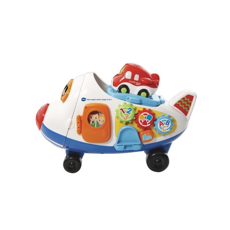 TUT TUT BOLIDES My Super Cargo Plane 2 in 1 + Timon the plane p'ti