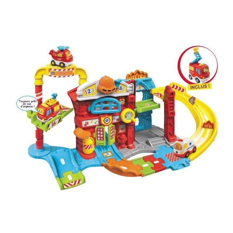 VTECH TUT TUT Bolides - Maxi Fire Station (+ Louis, Sos Fire)