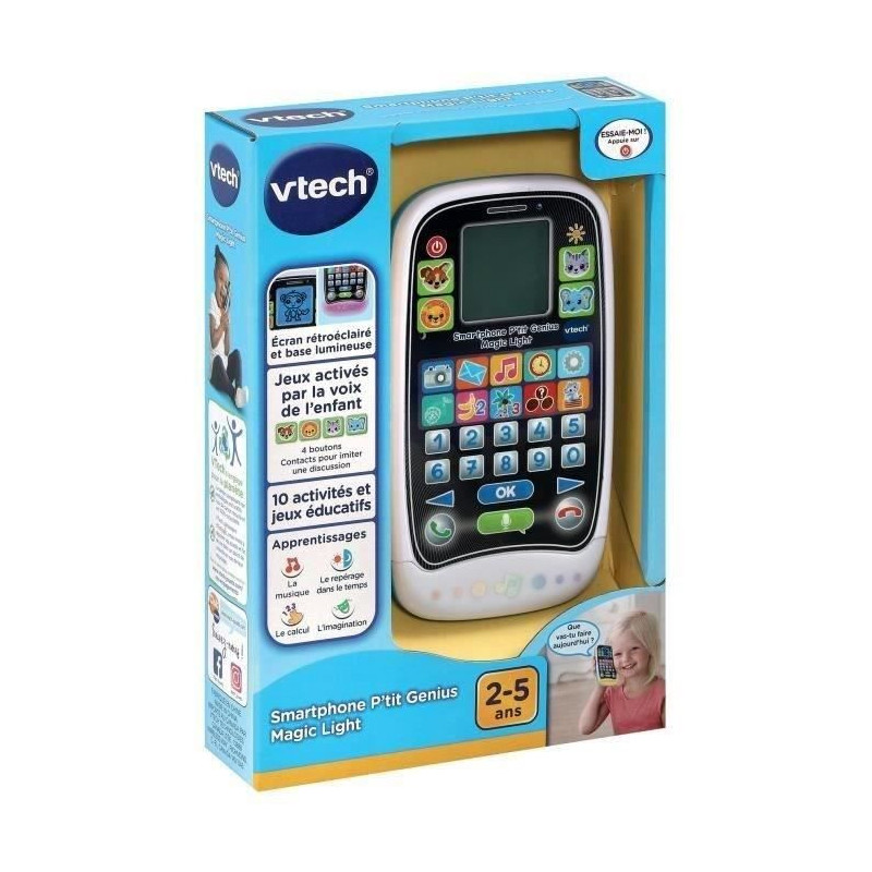 VTECH SMARTPHONE P'TIT GENIUS MAGIC LIGHT