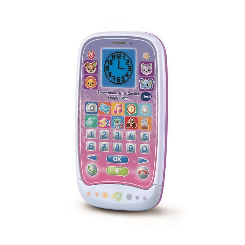 VTECH SMARTPHONE P'TIT GENIUS MAGIC LIGHT PINK