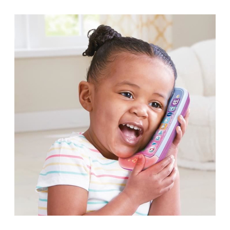 VTECH SMARTPHONE P'TIT GENIUS MAGIC LIGHT PINK