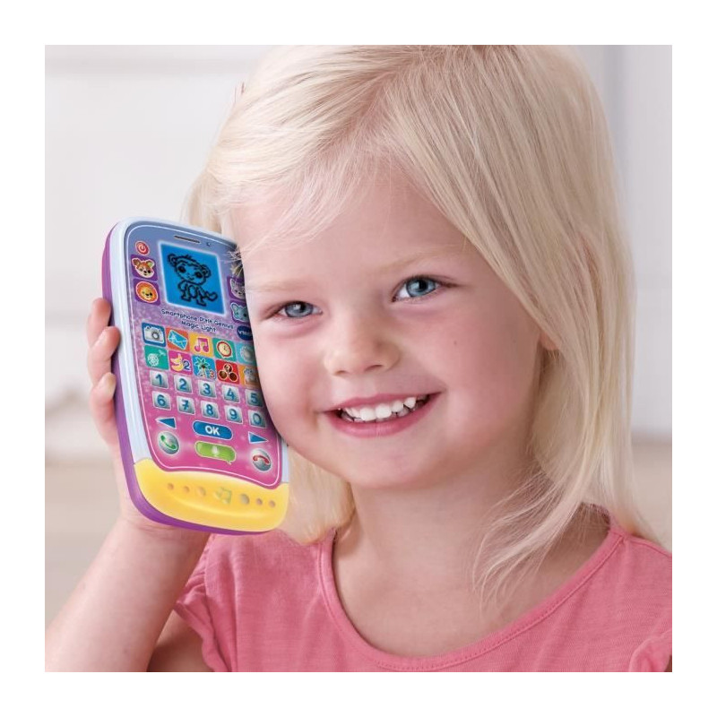 VTECH SMARTPHONE P'TIT GENIUS MAGIC LIGHT PINK
