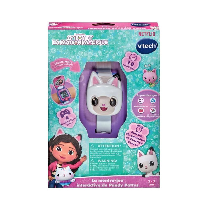 VTECH GABBY AND THE MAGIC HOUSE - PANDY PAWS INTERACTIVE GAME WATCH