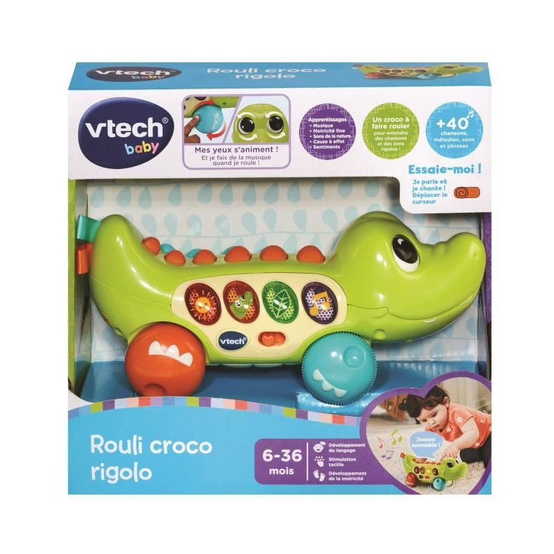 VTECH-ROULI CROCO RIGOLO
